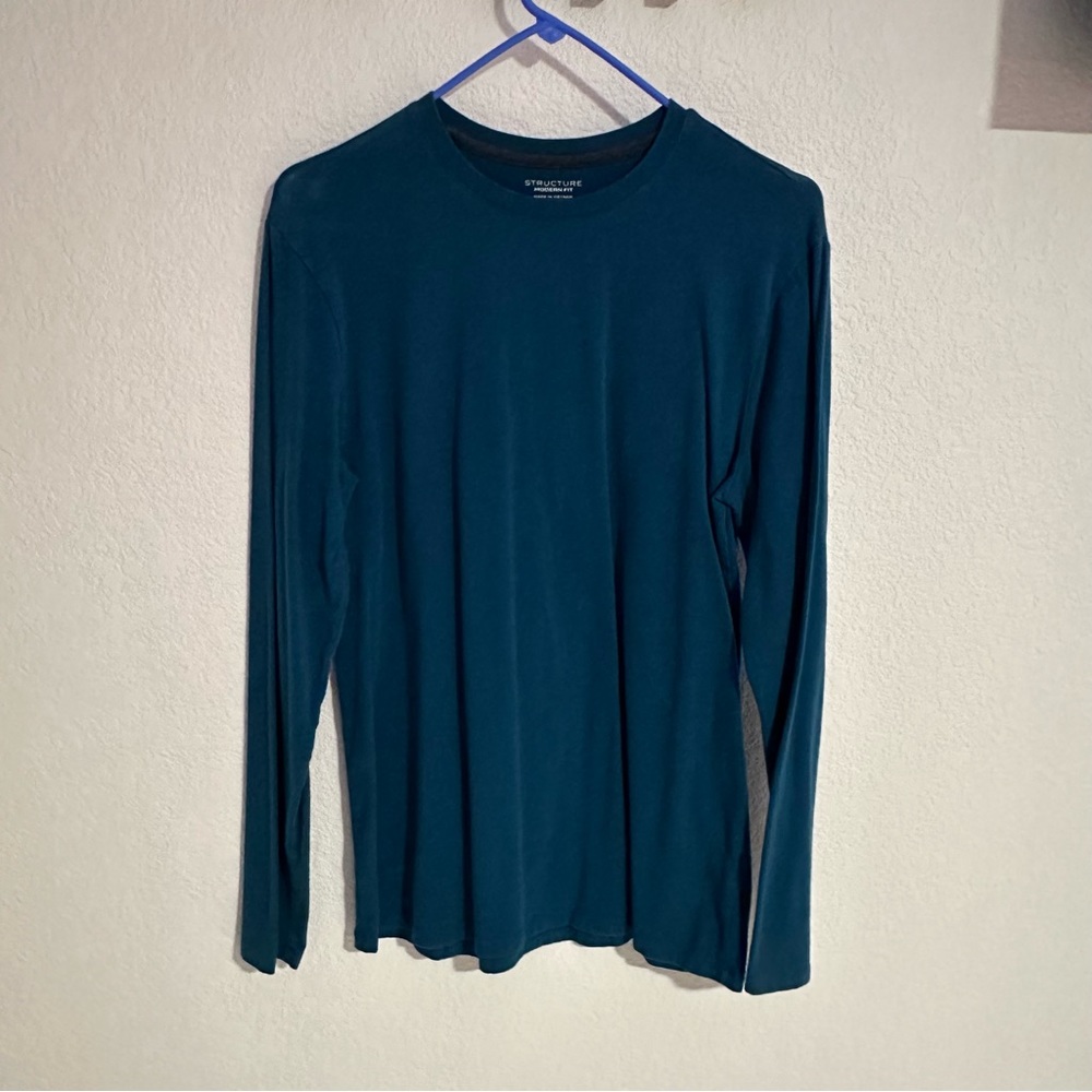 Blue Long Sleeve T-shirt